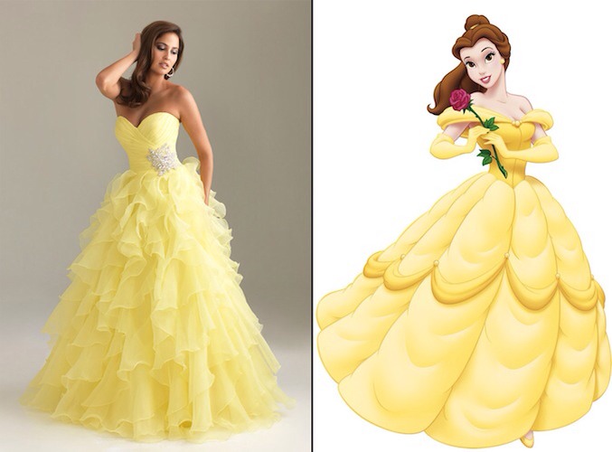 Disney Inspired Prom Dresses