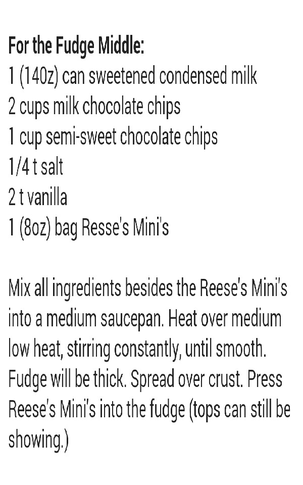 Reese's fudge pie Musely