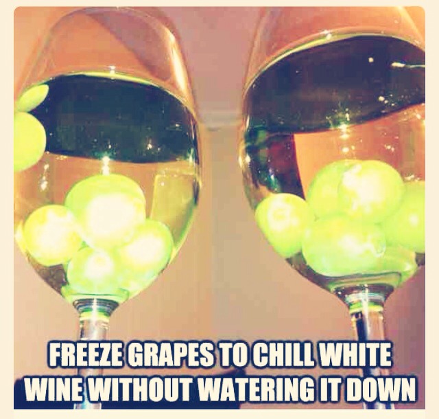 Freeze Grapes And Put Them In Your Wine 💁🍷🍇 Musely