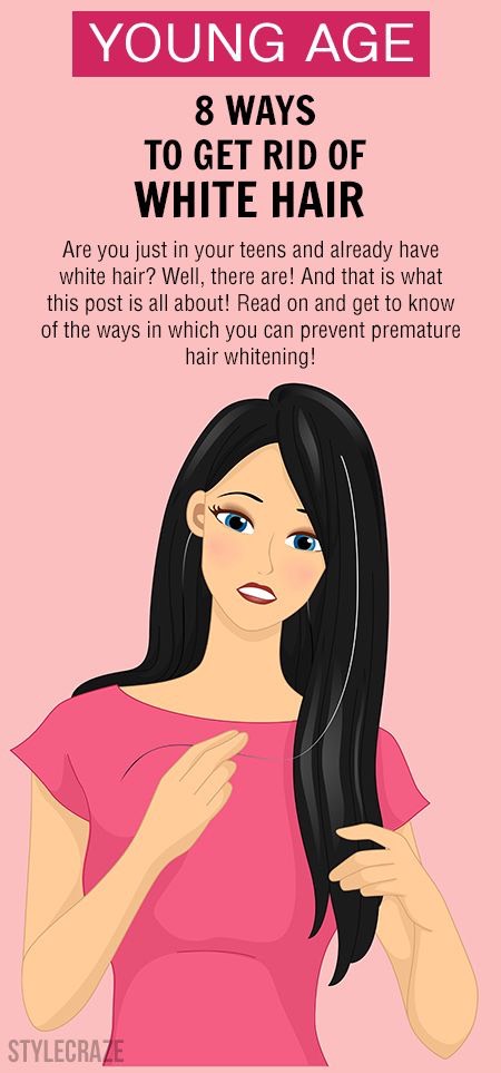 Simple Ways To Get Rid Of White Hair At A Young Age By Nunita