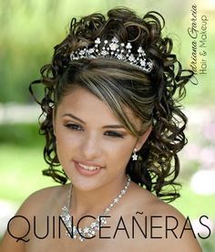 Beautiful Quinceanera Sweet 16 Hairstyles By Brenda Valdez