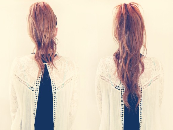 How To Make Your Ponytail Look Longer Fuller By Kim Brooks Musely