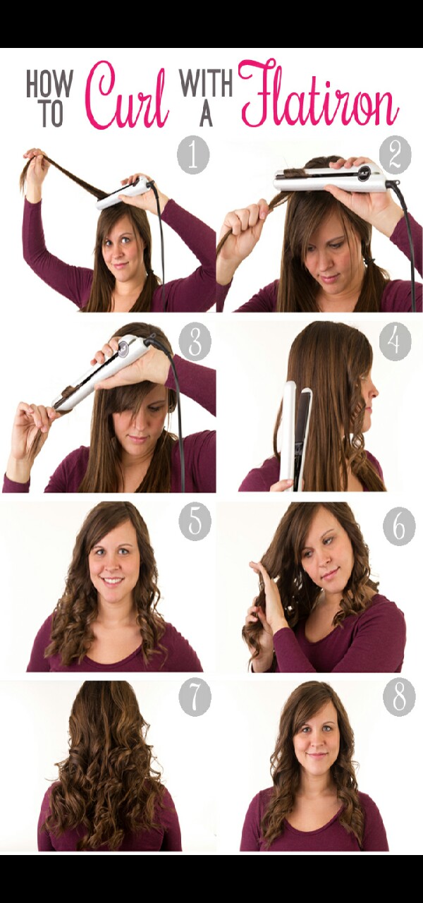 How To Get Waves Using A Hair Straightener By Miriam Reyes Musely