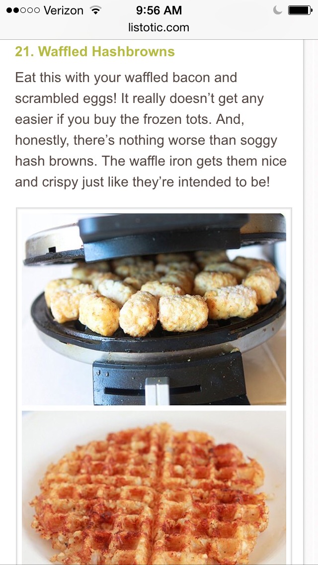 23 Things You Can Cook In A Waffle Iron! 👍 Musely