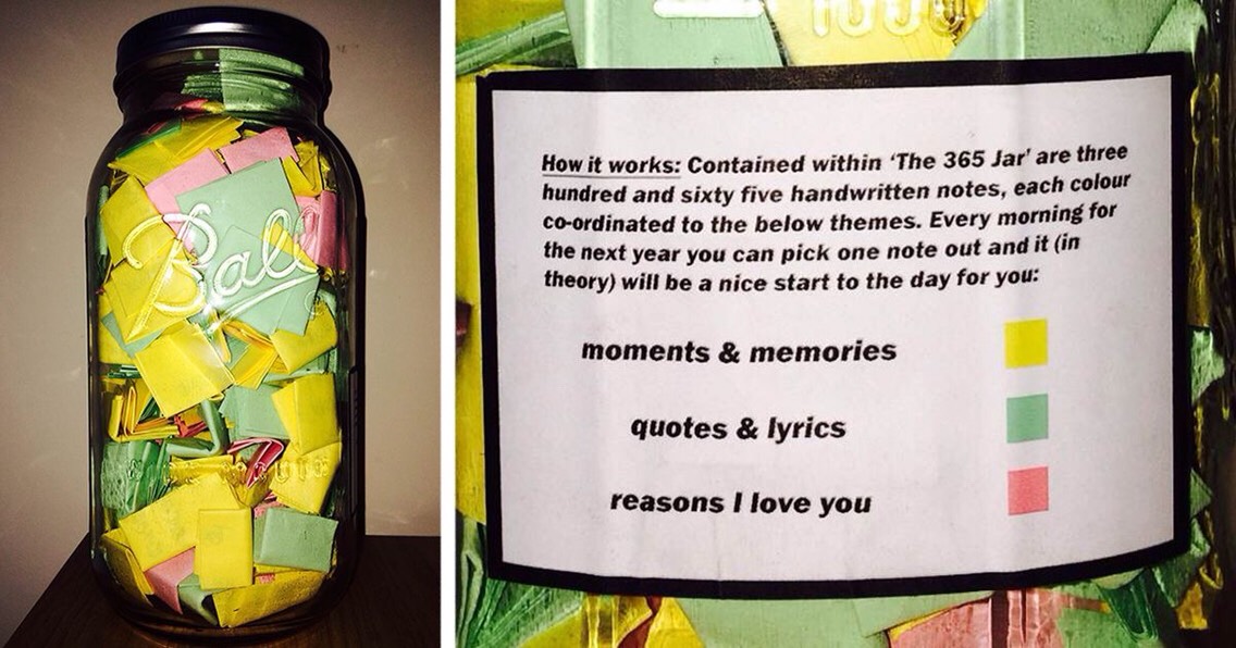 Color Coded Love Jar by Rachel Elmore Musely