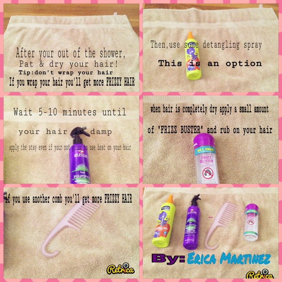 How to reduce frizzy hair
