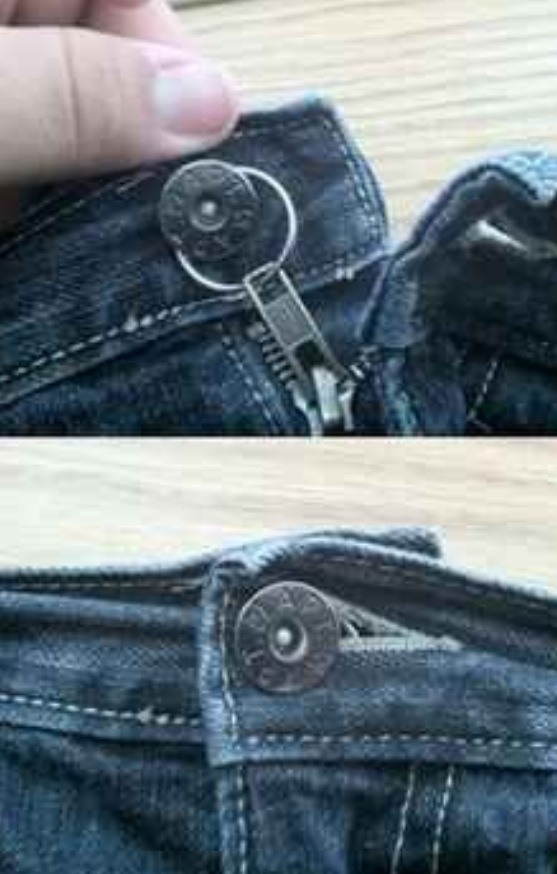 Want to keep the zipper on your jeans hidden? Look here! Musely