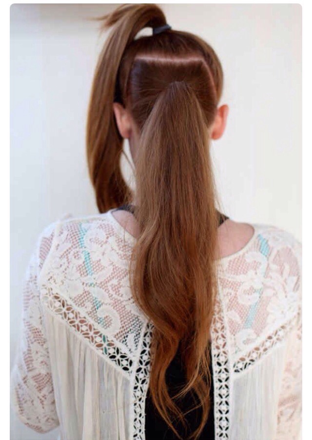 How To Make Your Ponytail Look Longer And Have More Volume By