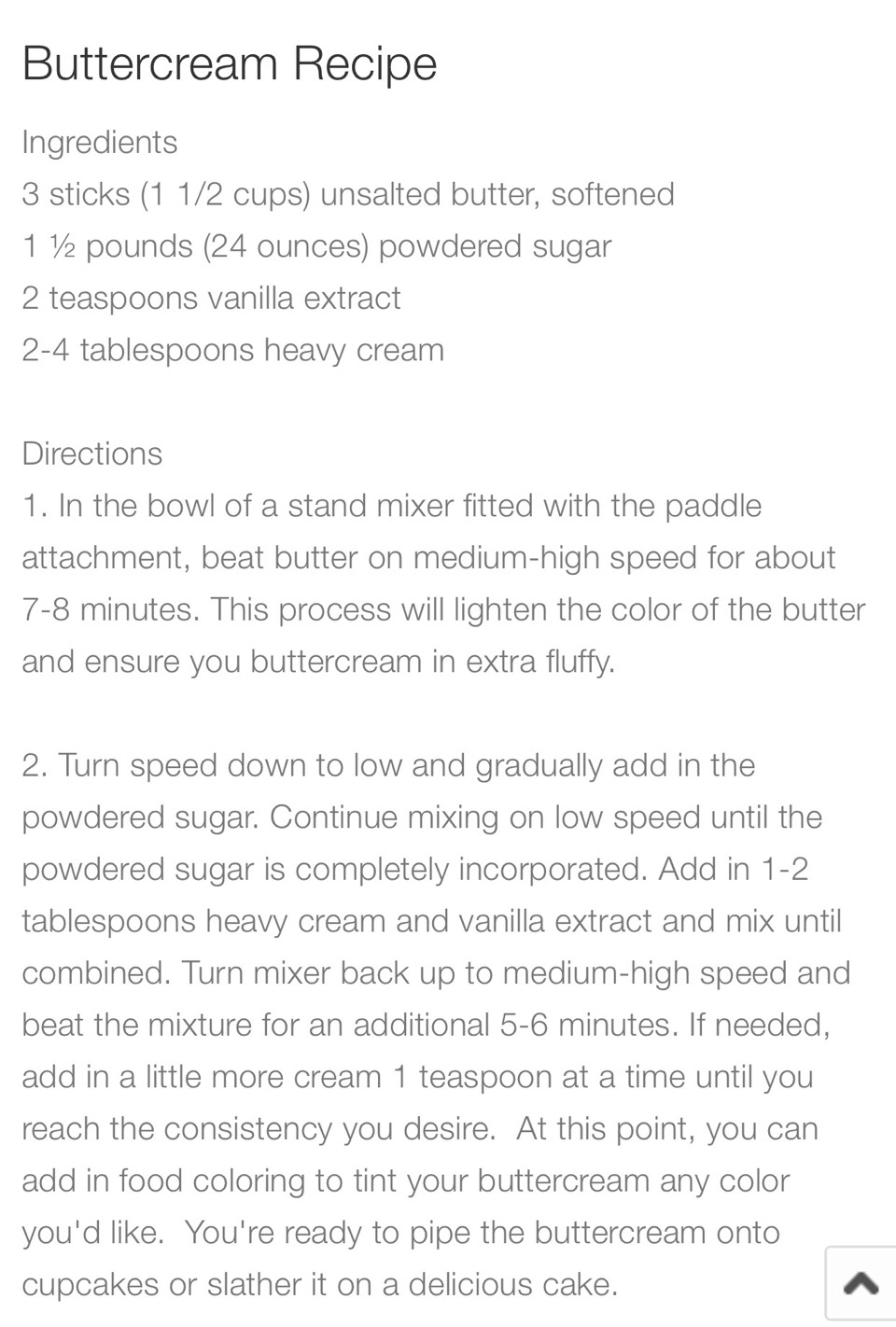 The Perfect Buttercream Recipe Ever. 😊 Musely