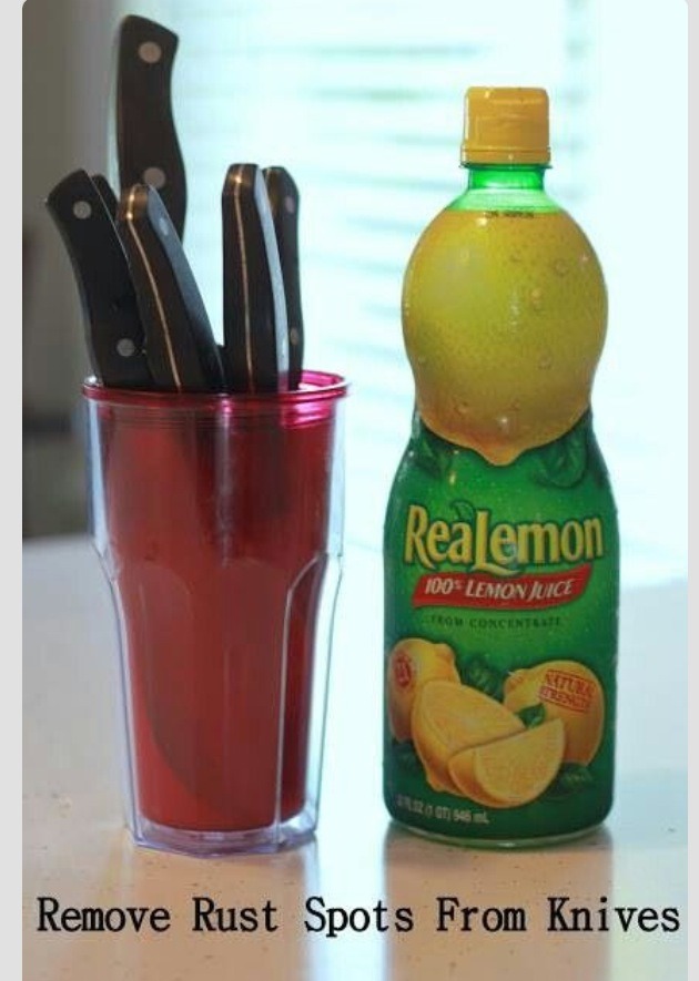 Remove Rust Spots From Knives Musely