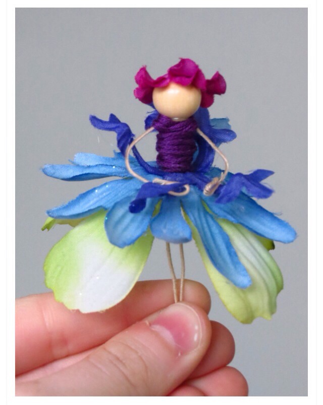 How to make flower fairies using bead and wire. So Beautiful ð - Musely