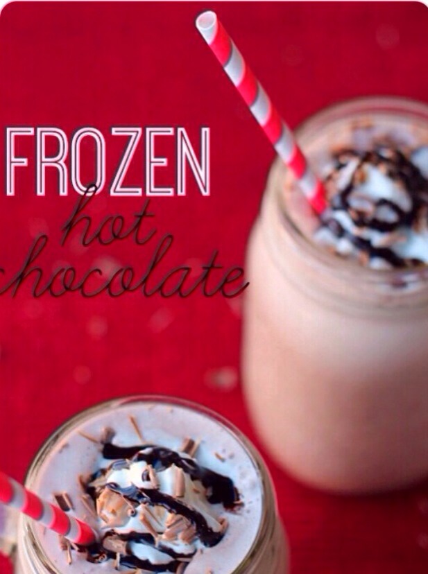 Frozen Hot Chocolate ️👌 Musely
