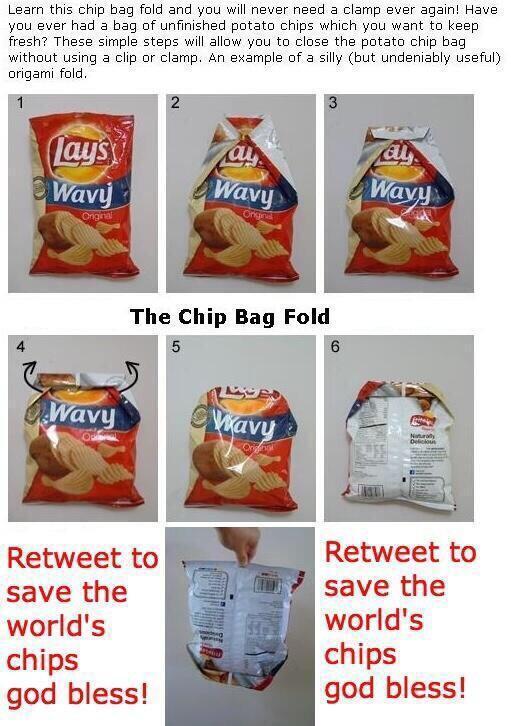 Chip Bag Fold Musely