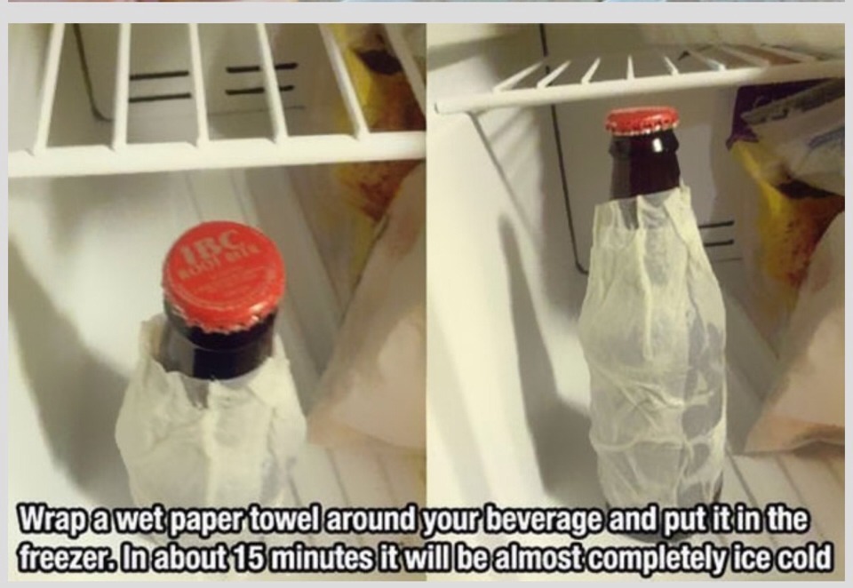 Freeze Or Cool Your Drinks Faster Without Ice Musely