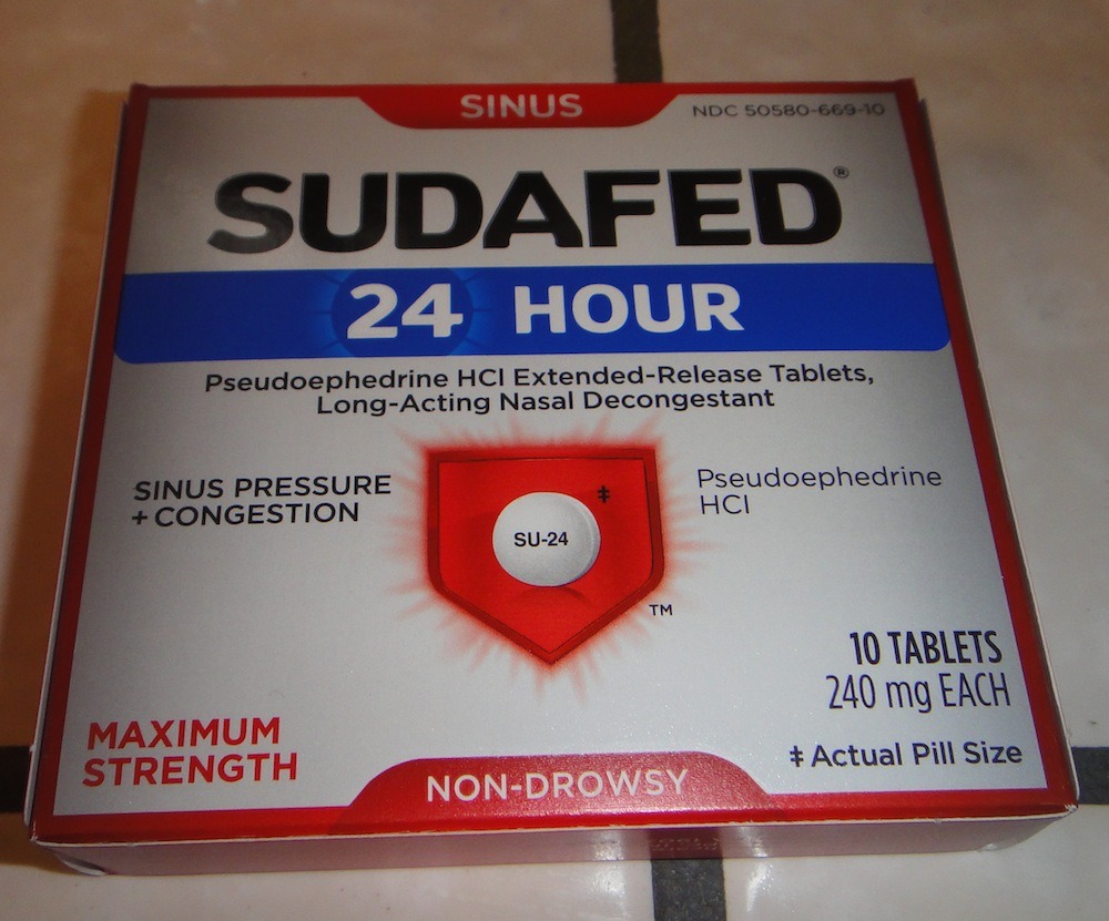 Best Hangover Cure... Take 2 Tablets Of Sudafed And 2 Of Motrin