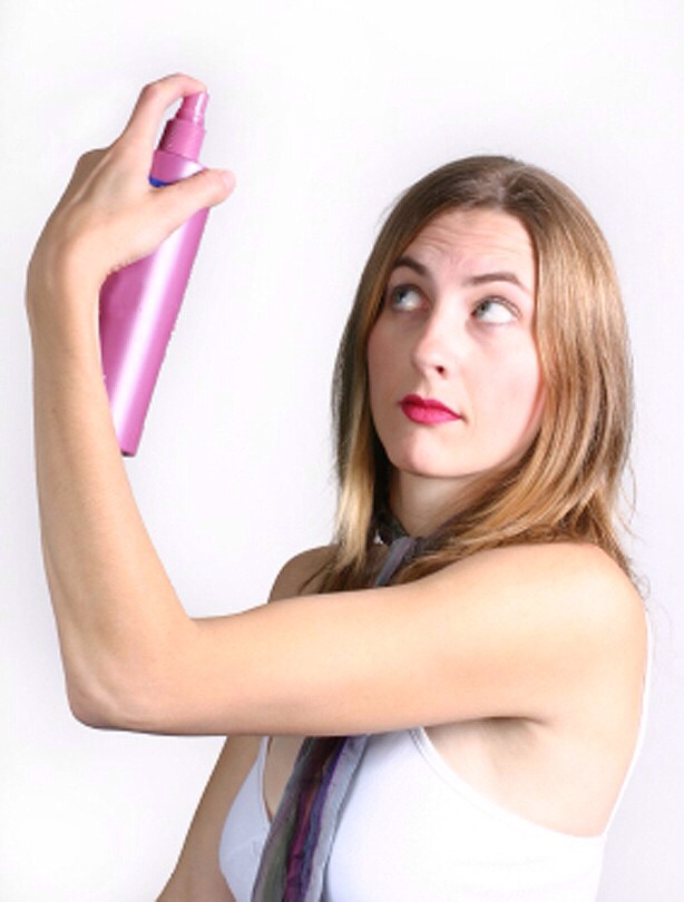 Apply Hair Spray To Your Face To Make Your Make Up Last Longer On A