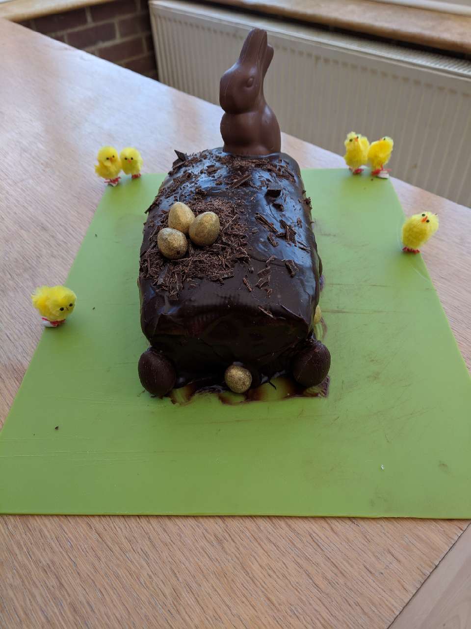 Easter chocolate loaf cake Musely