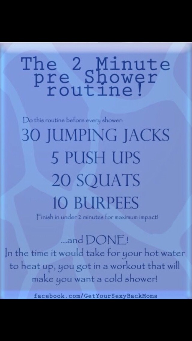 Pre Shower Workout By Riley Taylor Musely Pre Shower Workout