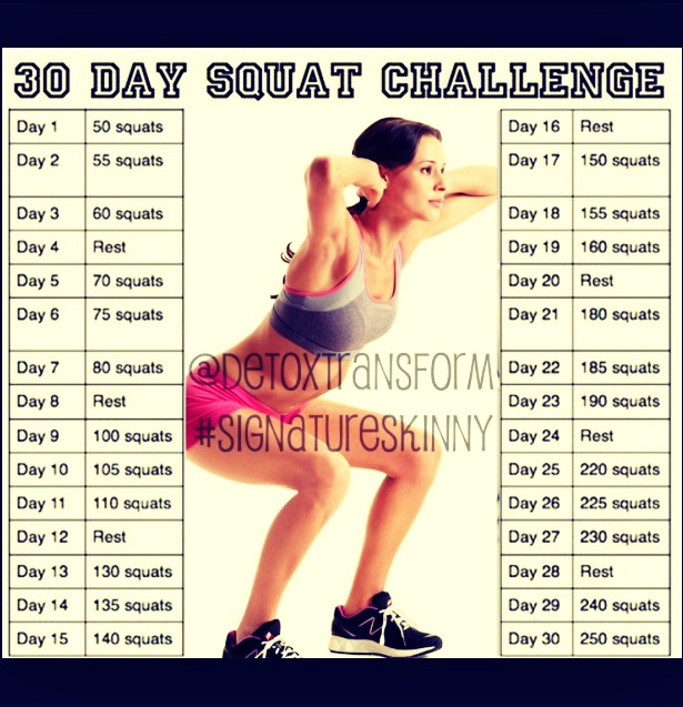 butt squat challenge