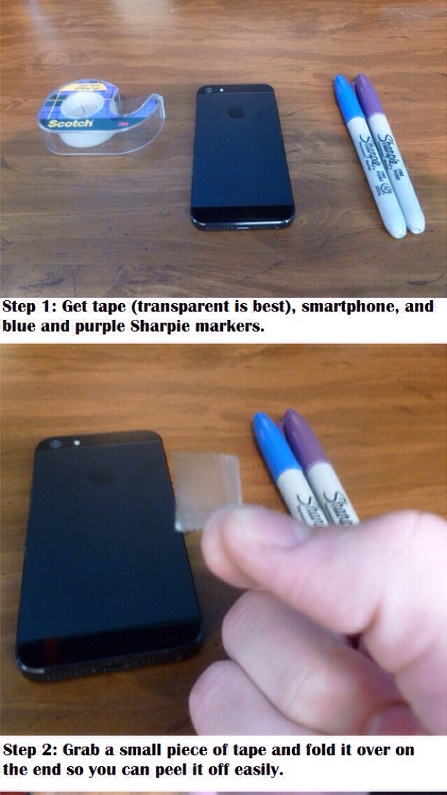 iphone black light diy