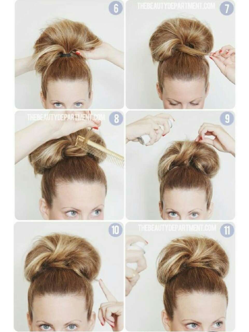 Easy Giant Hair Bun Tutorial By Whitney Silja Musely
