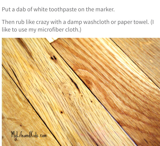 How to Remove Permanent Marker from Hardwood floors Musely