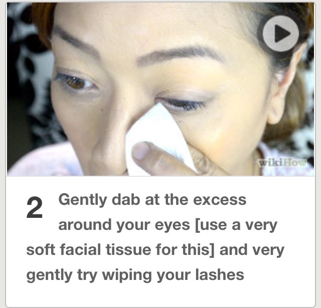 How To Take Mascara Off Properly👀👍 Musely