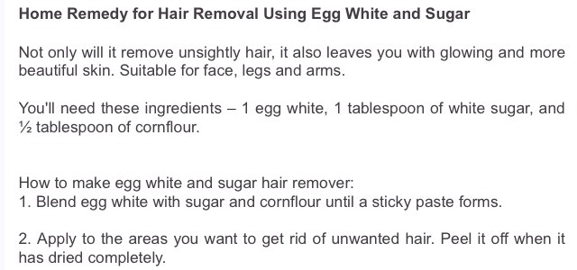 3 Diy Homemade Hair Removal Recipes By Michelle Lynn Musely