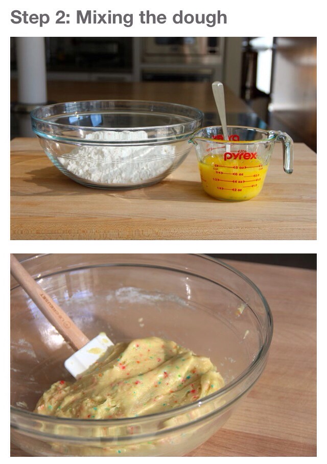 How To Make Cake Batter Cookies⭐️🍪🎂🍰⭐️ Musely