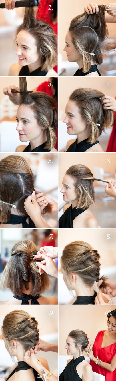 20 No Heat Hairstyles For Medium Length Hair By Kat Musely