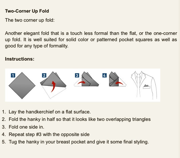 How to Fold a Handkerchief! Musely
